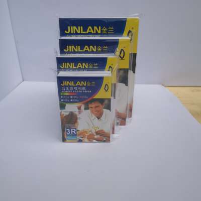 180gsm JINLAN brand glossy photo paper/inkjet paper/coated photo paper